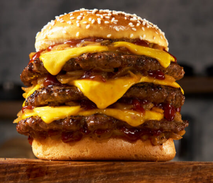 Triple Cheeseburger